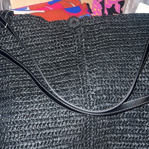 ❗️Last❗️Zara Black Woven Shopper Bag - Picture 8 of 8